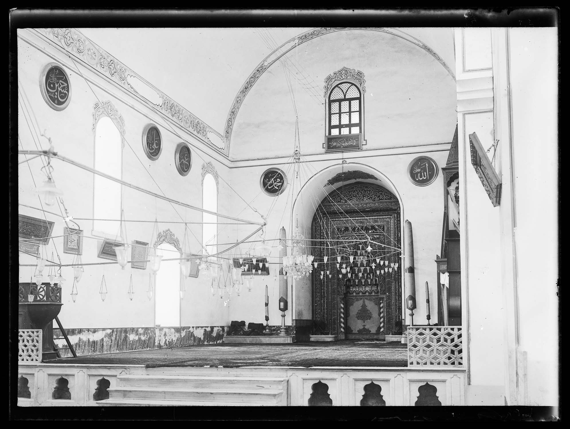 Intérieu de la salle de prière